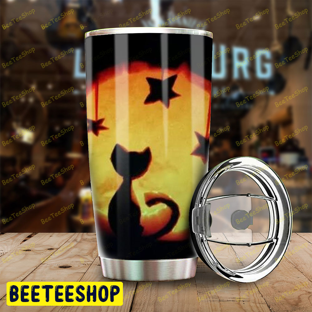 Cats Halloween Pattern 207 Tumbler