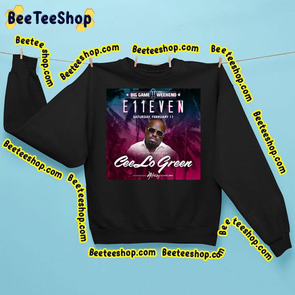 Ceelo Green Tour 11 February 2023 E11even Beeteeshop Trending Unisex Sweatshirt