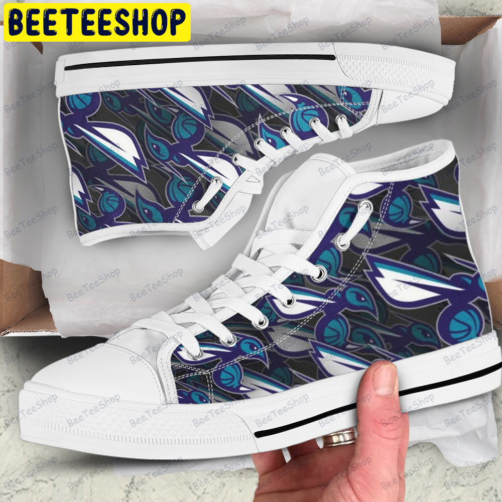 Charlotte Hornets 23 American Sports Teams Adults High Top Canvas Shoes