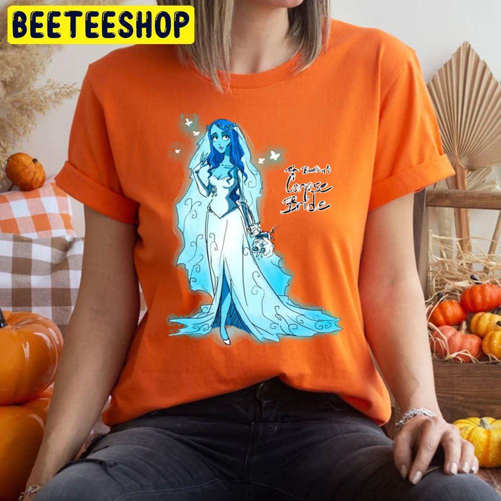 Charming Emily Corpse Bride Happy Halloween Beeteeshop Trending Unisex T-Shirt