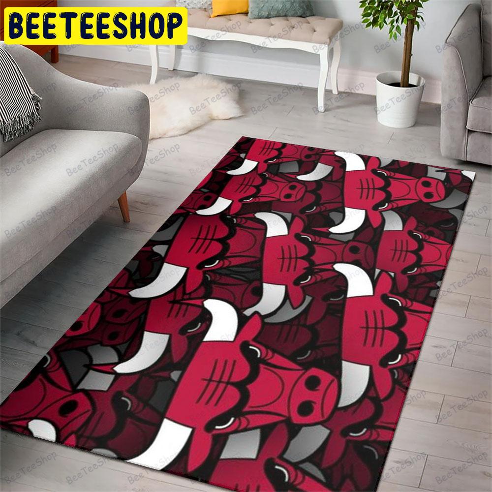 Chicago Bulls 22 American Sports Teams Beeteeshop Rug Rectangle