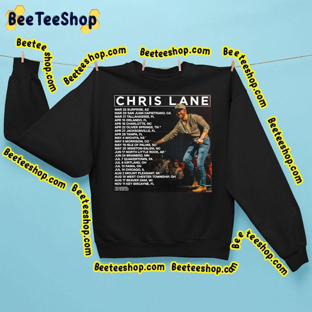 Chris Lane 2023 Tour Beeteeshop Trending Unisex T-Shirt