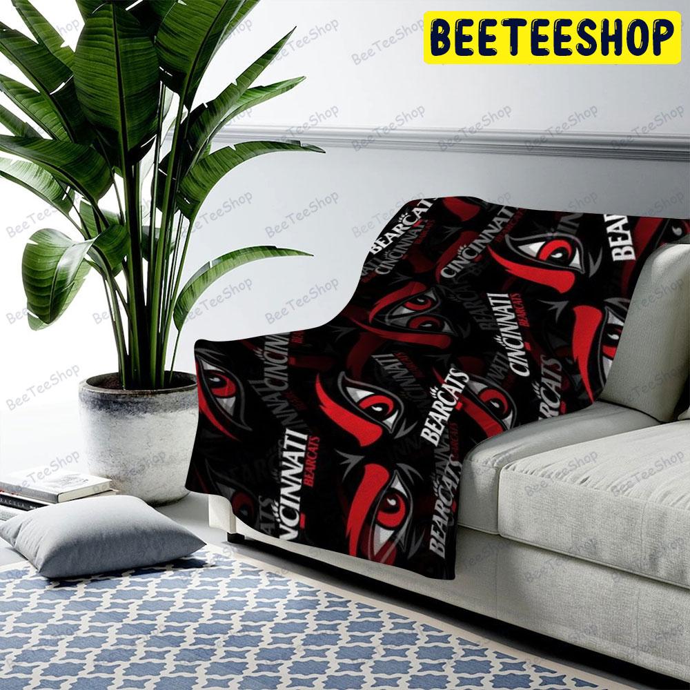 Cincinnati Bearcats 22 American Sports Teams Beeteeshop US Cozy Blanket