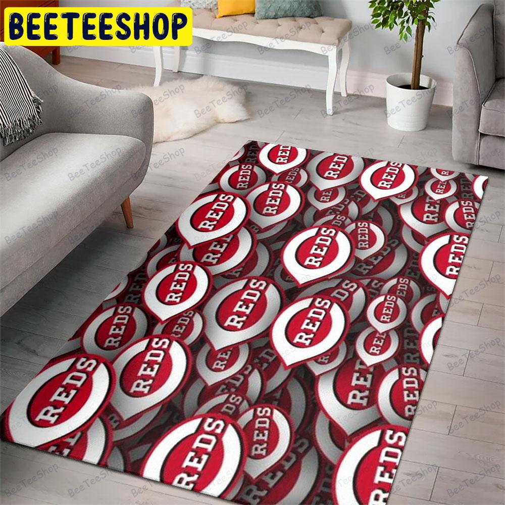 Cincinnati Reds American Sports Teams Beeteeshop Rug Rectangle