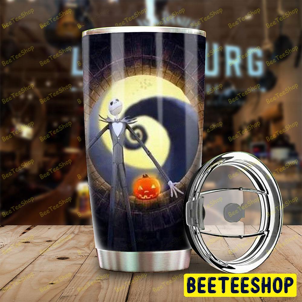 Circle Pumpkin Jack Skellington The Nightmare Before Christmas Halloween Beeteeshop Tumbler