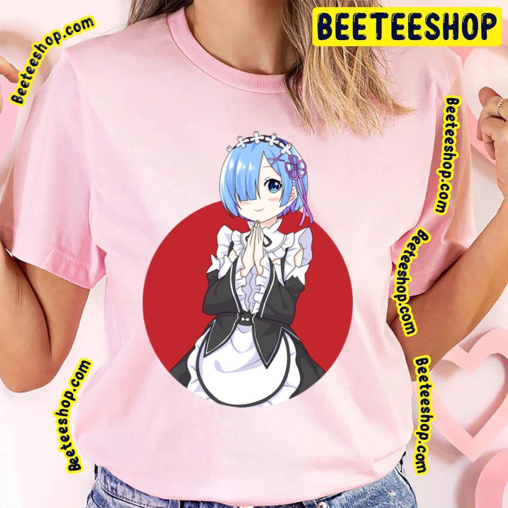 Circle Red Rem Re Zero Beeteeshop Trending Unisex T-Shirt