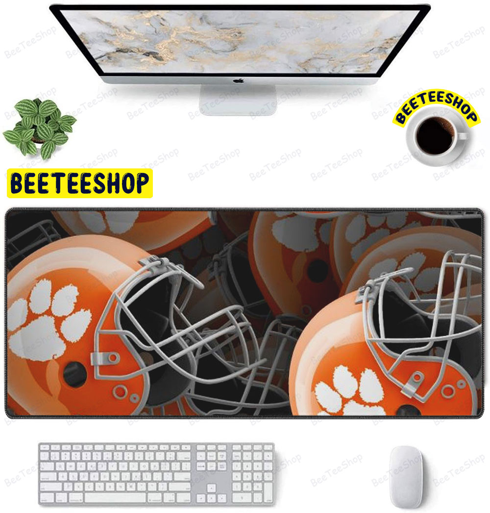 Clemson Tigers Helmets American Sports Teams Mouse Pad