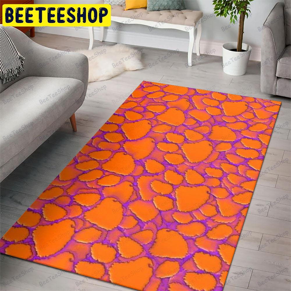 Clemson University Tiger Paw 25 American Sports Teams Beeteeshop Rug Rectangle