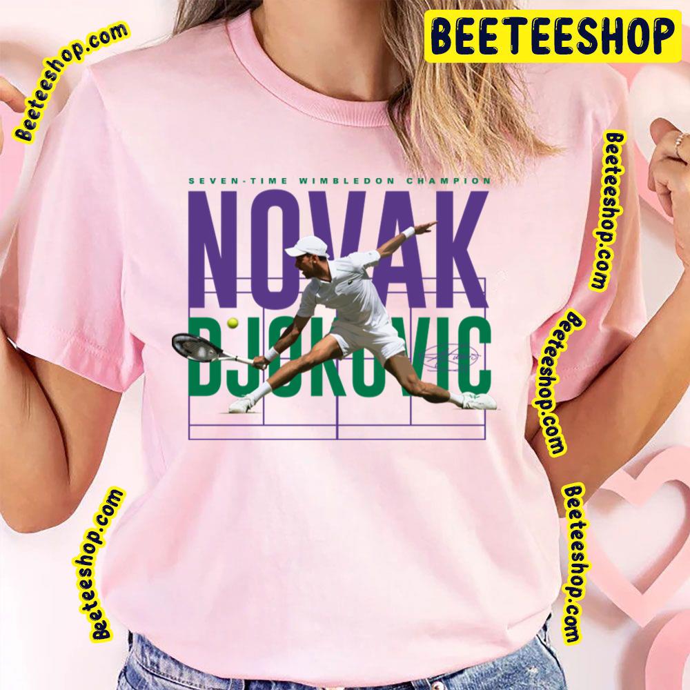 Color Art Novak Djokovic Trending Unisex T-Shirt