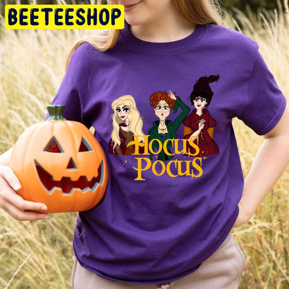 Color Hocus Pocus Happy Halloween Beeteeshop Trending Unisex T-Shirt