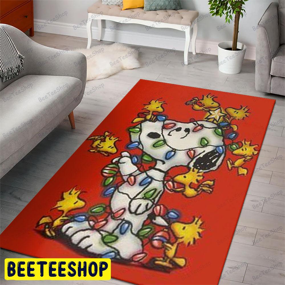 Color Light It’s The Great Pumpkin Charlie Brown Halloween Beeteeshop Rug Rectangle