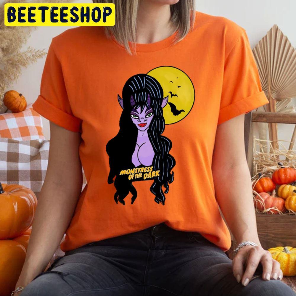 Color Monstress Elvira Mistress Of The Dark Happy Halloween Beeteeshop Trending Unisex T-Shirt