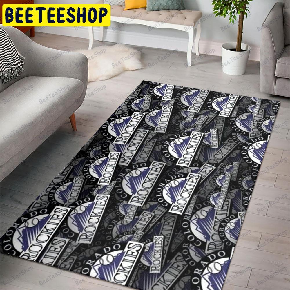 Colorado Rockies American Sports Teams Beeteeshop Rug Rectangle