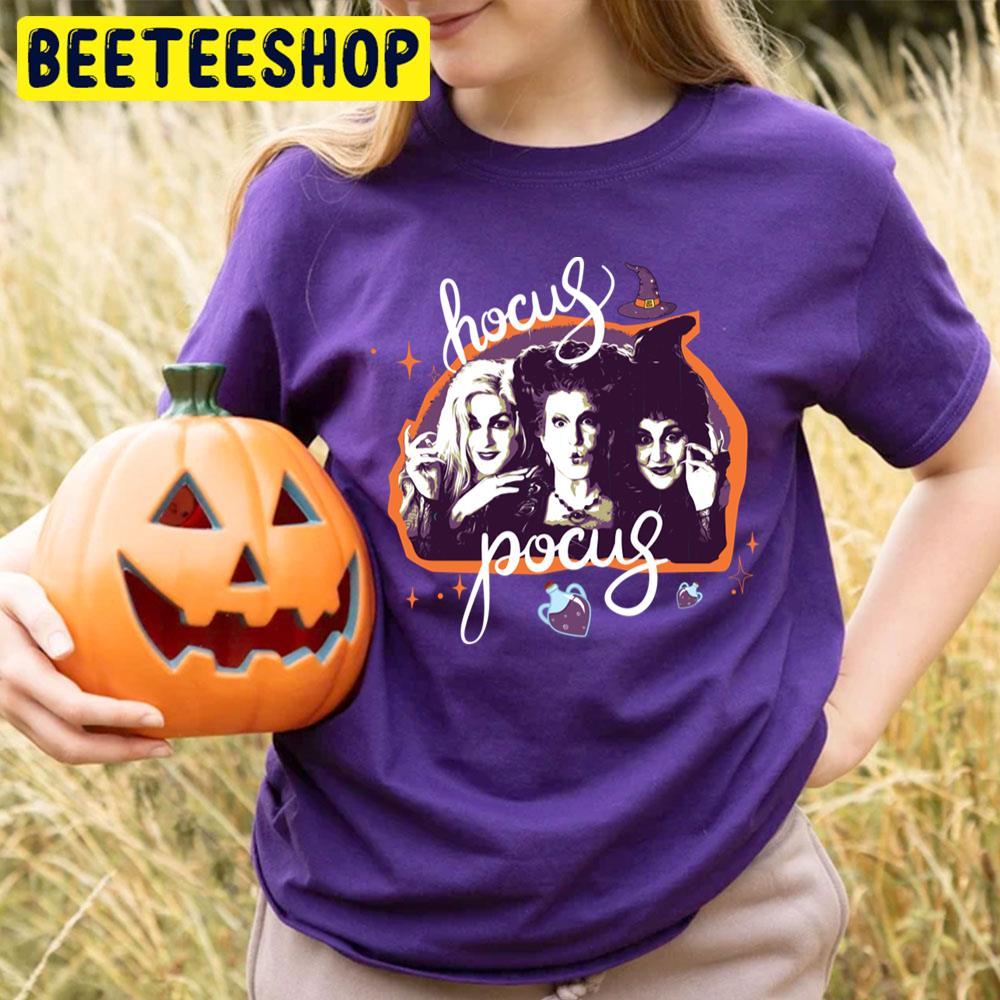 Colour Hocus Pocus Movie Happy Halloween Beeteeshop Trending Unisex T-Shirt