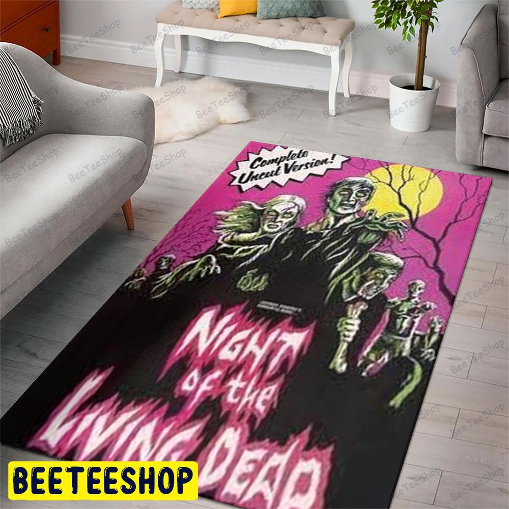 Complete Night Of The Living Dead Halloween Beeteeshop Rug Rectangle