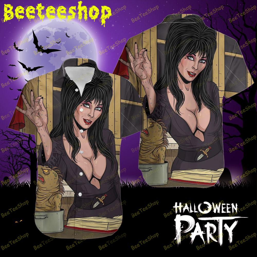 Cook Elvira Mistress Of The Dark Halloween Beeteeshop Hawaii Shirt