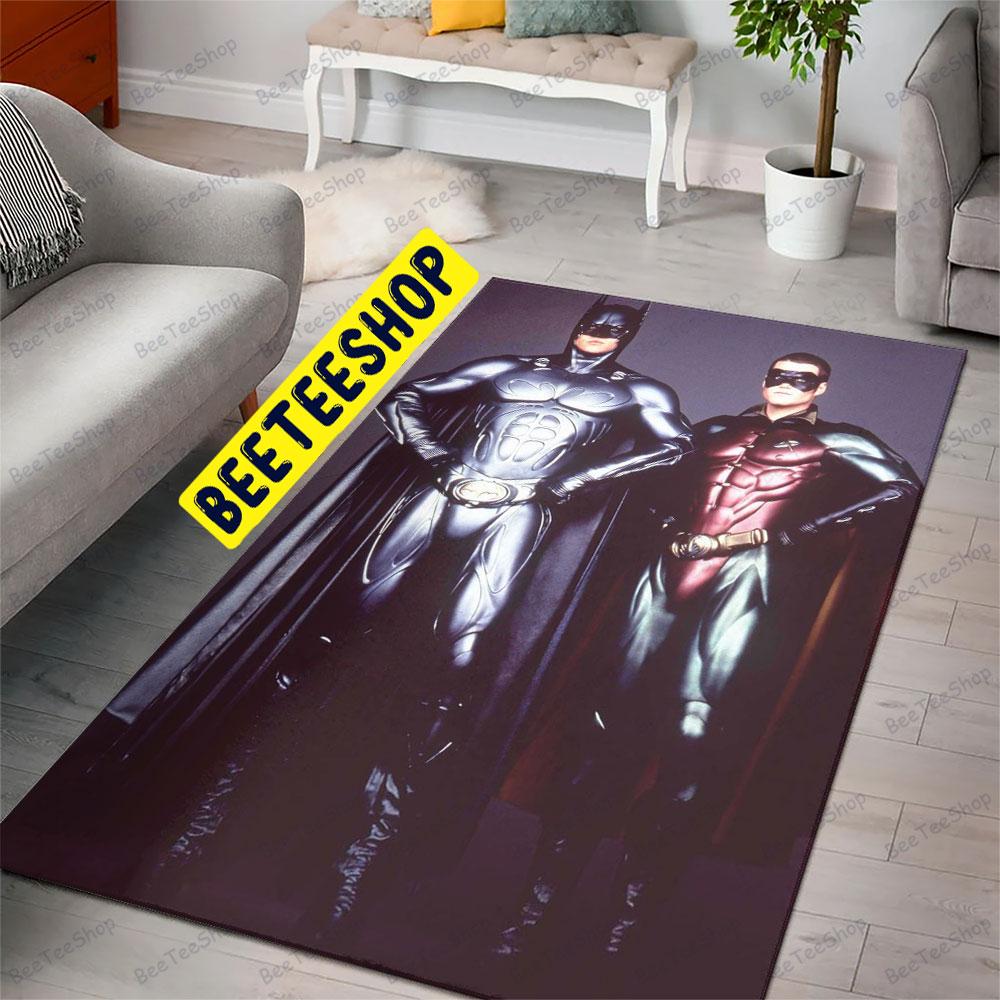 Cool Hero Batman Forever Halloween Beeteeshop Rug Rectangle - Beeteeshop