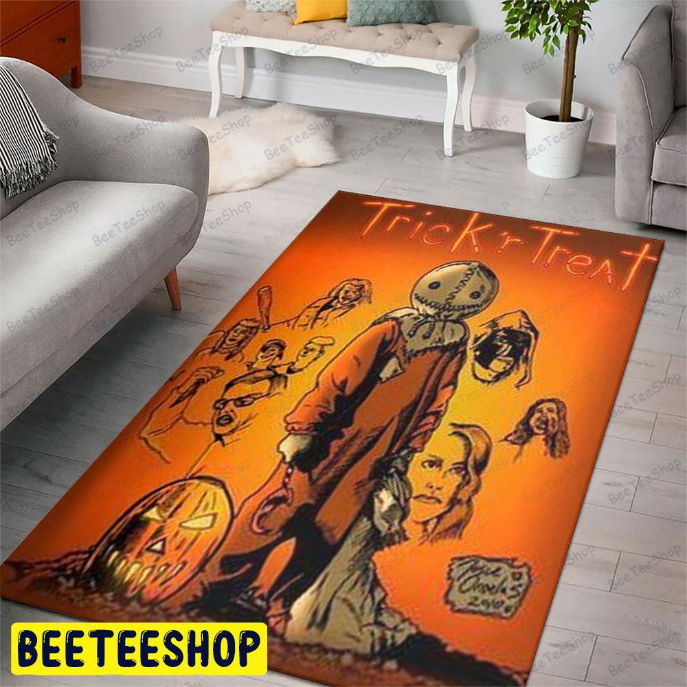 Cool Sam Trick ‘R Treat Halloween Beeteeshop Rug Rectangle