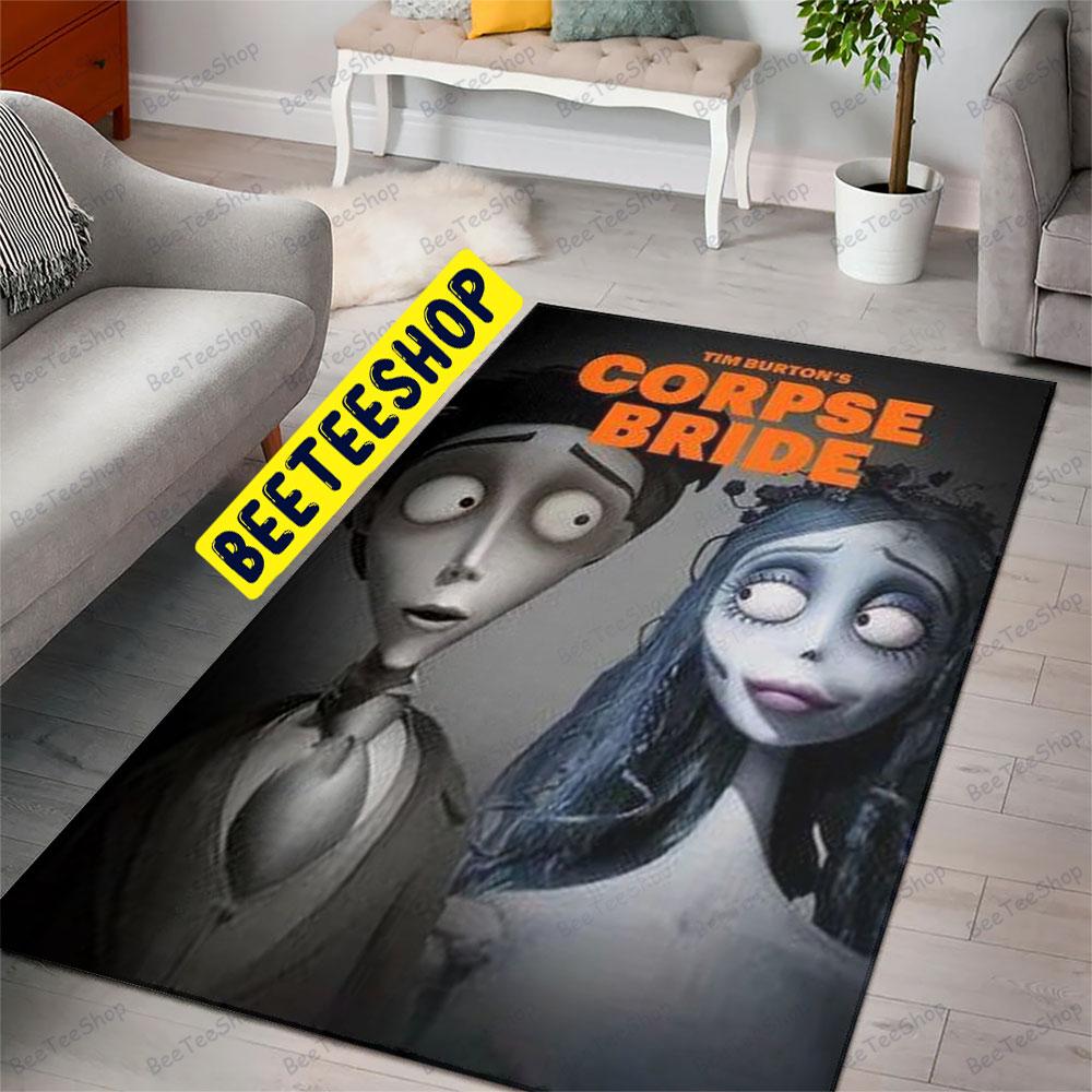 Couple Emily The Corpse Bride Halloween Beeteeshop Rug Rectangle