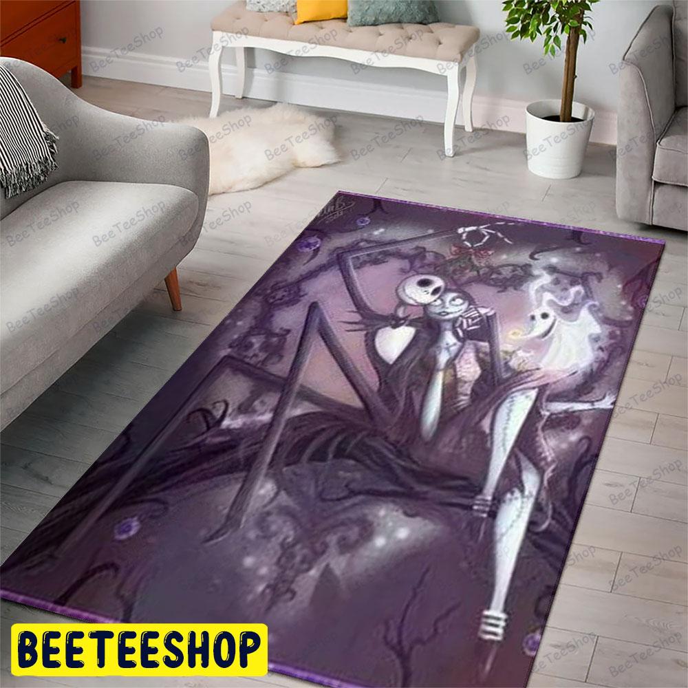 Couple Heart Movie The Nightmare Before Christmas Halloween Beeteeshop Rug Rectangle