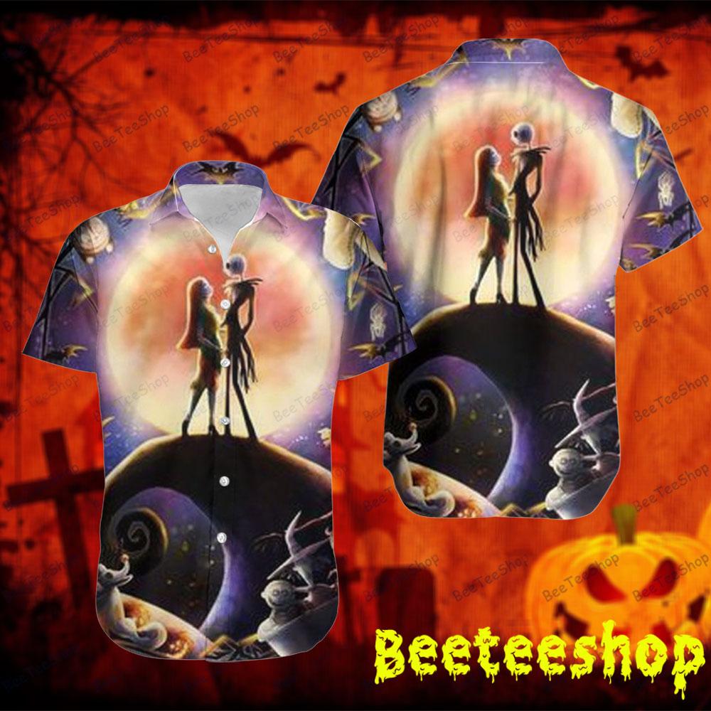 Couple Jack Moon The Nightmare Before Christmas Movie Halloween Beeteeshop Hawaii Shirt