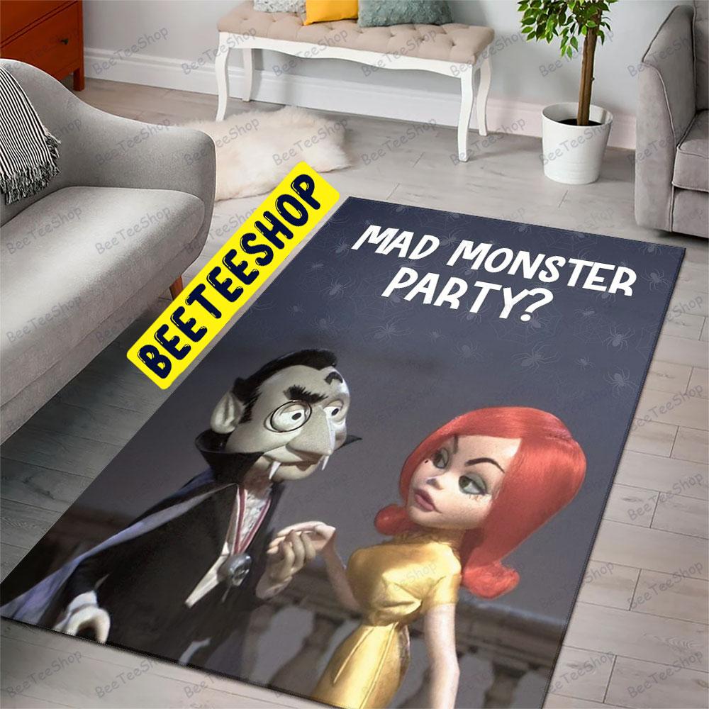 Couple Mad Monster Party Halloween Beeteeshop Rug Rectangle