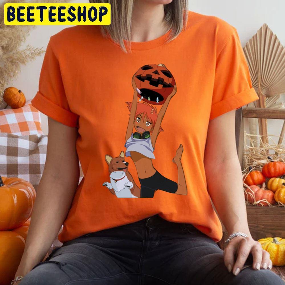 cowboy-bebop-pumpkin-head-halloween-beeteeshop-trending-unisex-t-shirt-beeteeshop