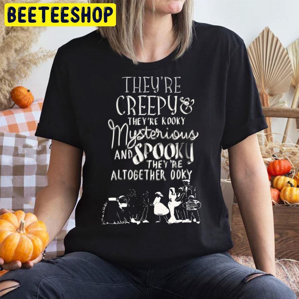 Creepy Spooky Halloween The Addams Family Beeteeshop Trending Unisex T-Shirt