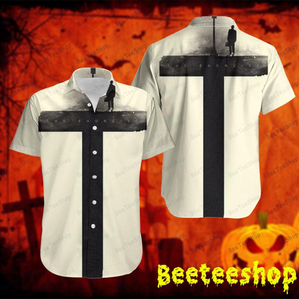 Cross The Exorcist Halloween Beeteeshop Hawaii Shirt