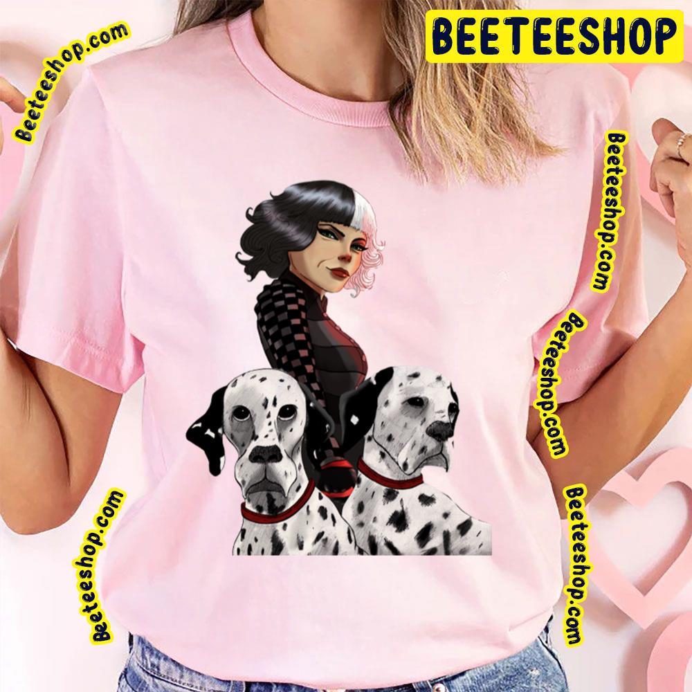 Cruella 101 Dalmatian Beeteeshop Trending Unisex T-Shirt