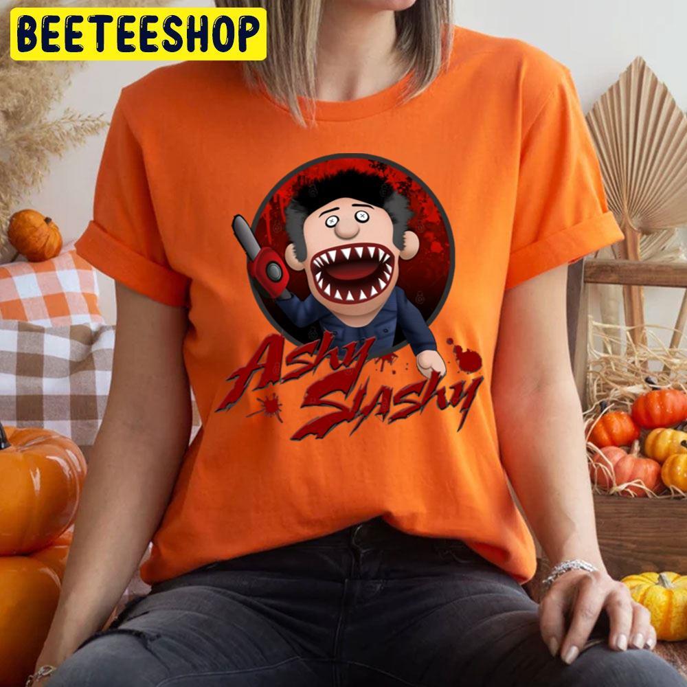 Cute Ash Vs Evil Dead Happy Halloween Beeteeshop Trending Unisex T-Shirt