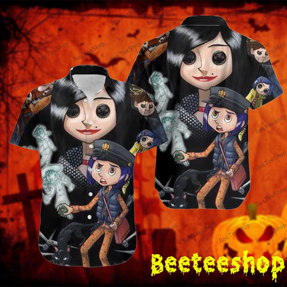 Cute Coraline Movie Halloween Beeteeshop Hawaii Shirt