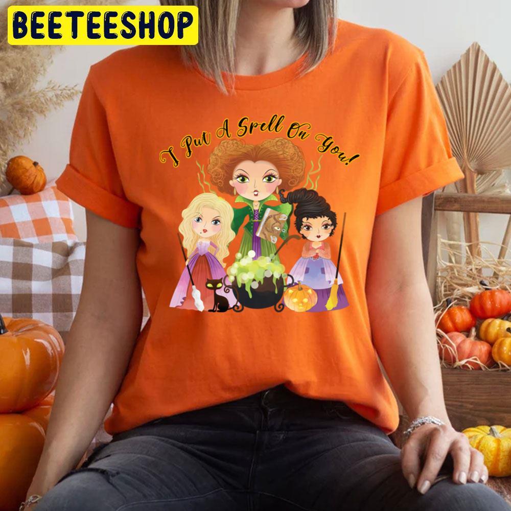 Cute I Put A Spell On You Hocus Pocus Happy Halloween Beeteeshop Trending Unisex T-Shirt