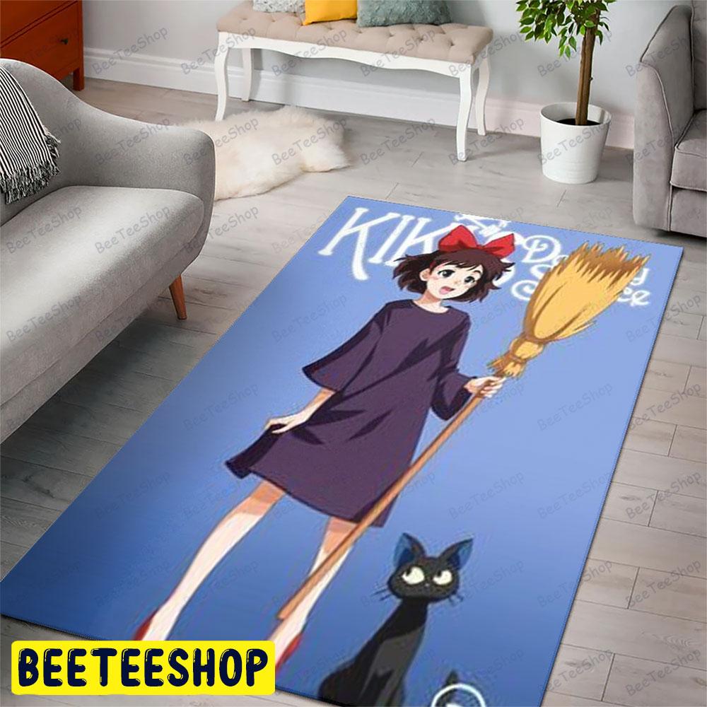 Cute Kiki’s Delivery Service Halloween Beeteeshop Rug Rectangle