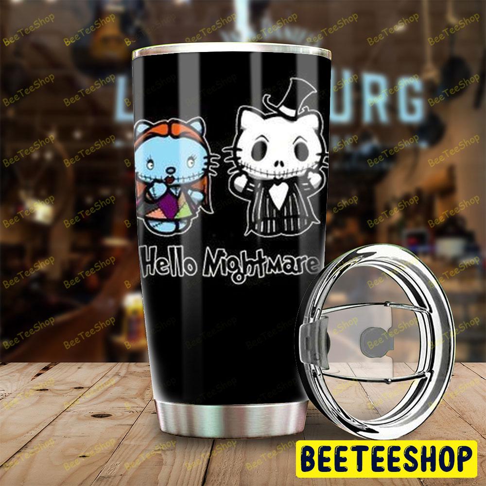 Cute Kitty The Nightmare Before Christmas Halloween Beeteeshop Tumbler