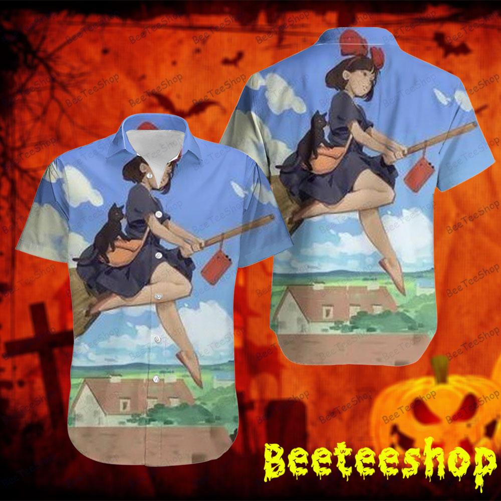 Cute Ursula Kiki’s Delivery Service Movie Halloween Beeteeshop Hawaii Shirt