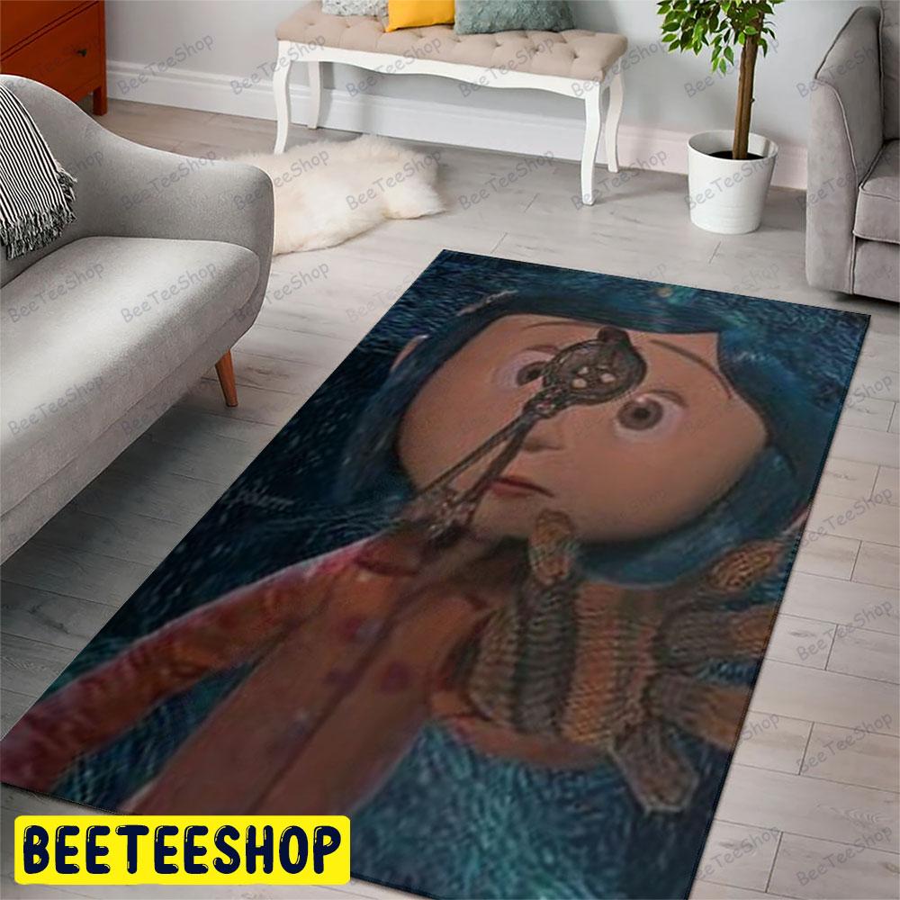 Cutie Coraline Jones Halloween Beeteeshop Rug Rectangle