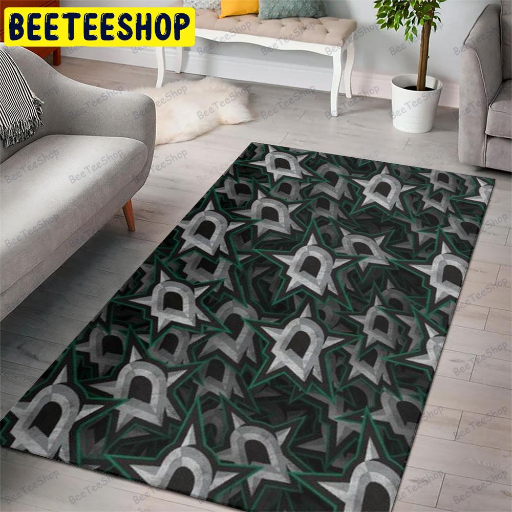 Dallas Stars 23 American Sports Teams Beeteeshop Rug Rectangle