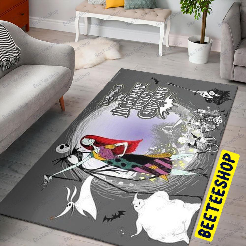 Dance Couple The Nightmare Before Christmas Halloween Beeteeshop Rug Rectangle