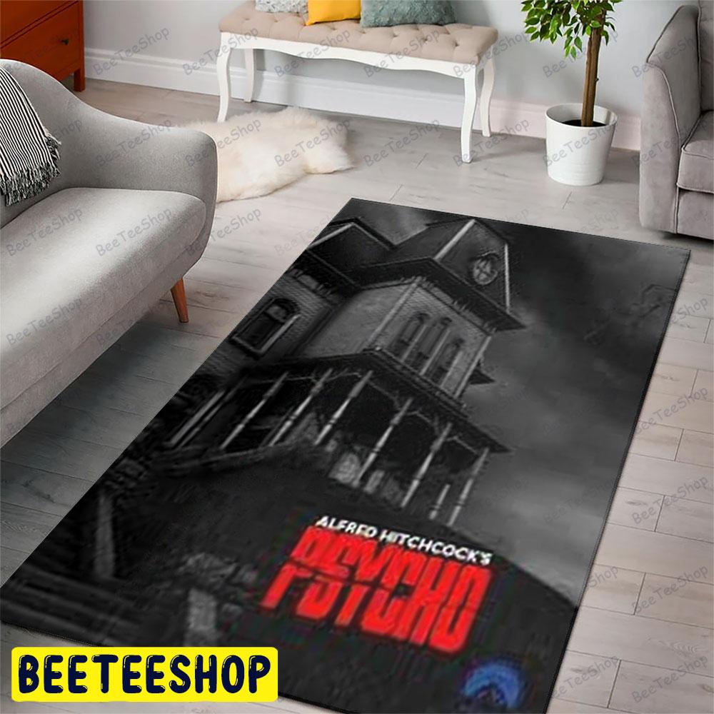 Dark House Psycho Halloween Beeteeshop Rug Rectangle