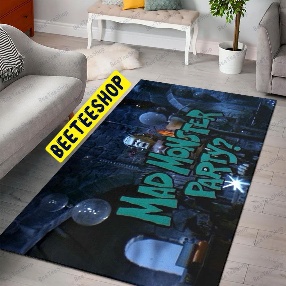 Dark Mad Monster Party Halloween Beeteeshop Rug Rectangle