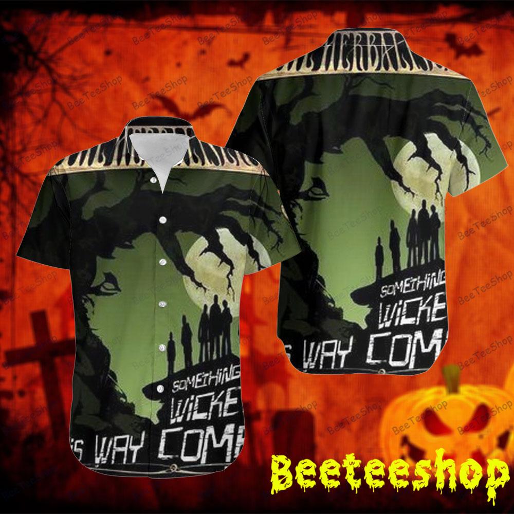 Dark Tree Something Wicked This Way Comes Halloween Beeteeshop Hawaii Shirt