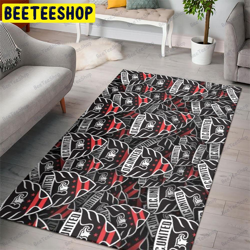 D.C. United 22 American Sports Teams Beeteeshop Rug Rectangle