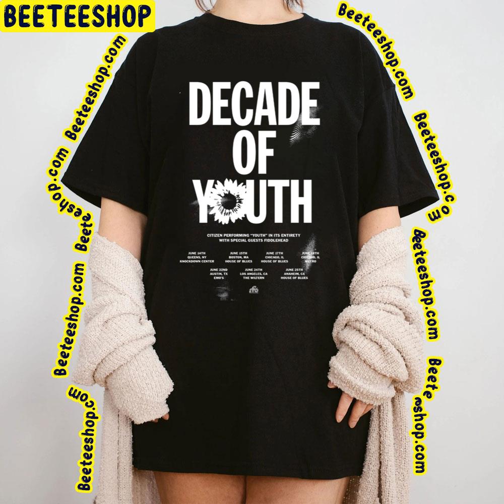 Decade Of Youth June 2023 Beeteeshop Trending Unisex T-Shirt