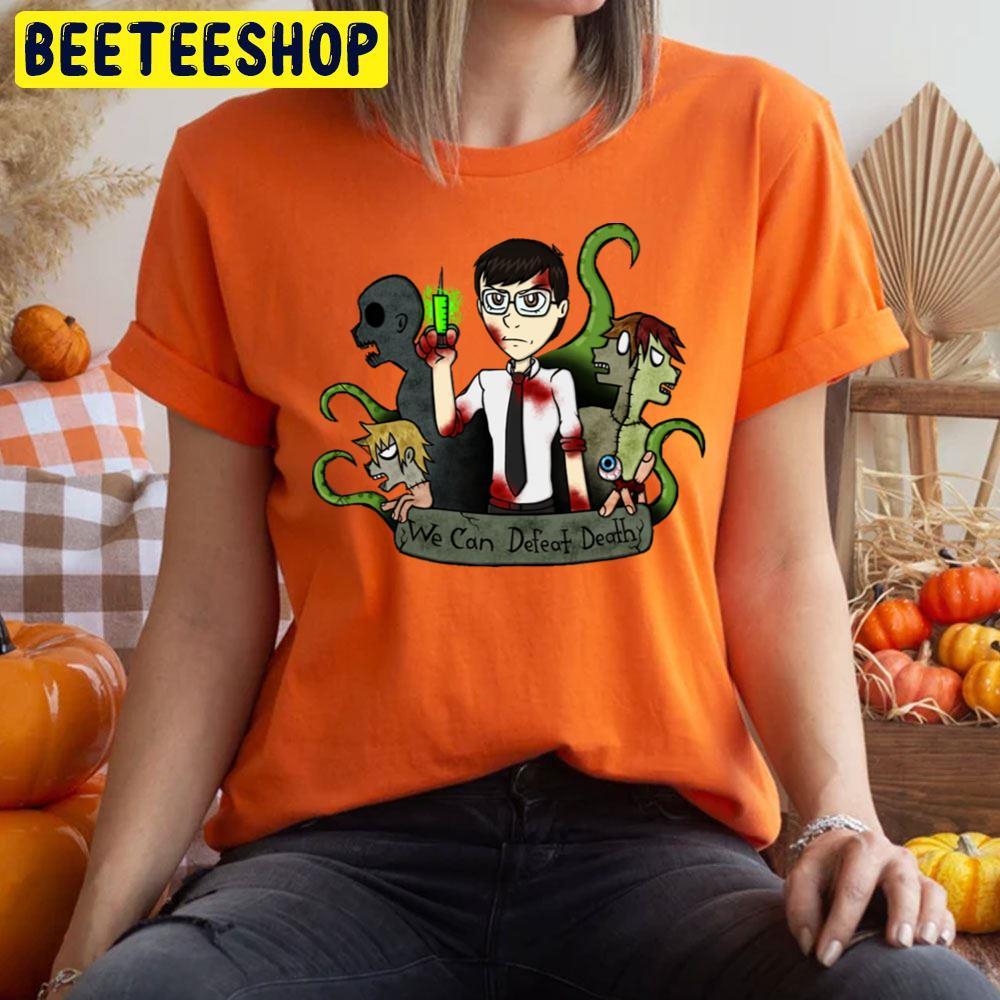 Defeat Death Re-Animator Happy Halloween Beeteeshop Trending Unisex T-Shirt