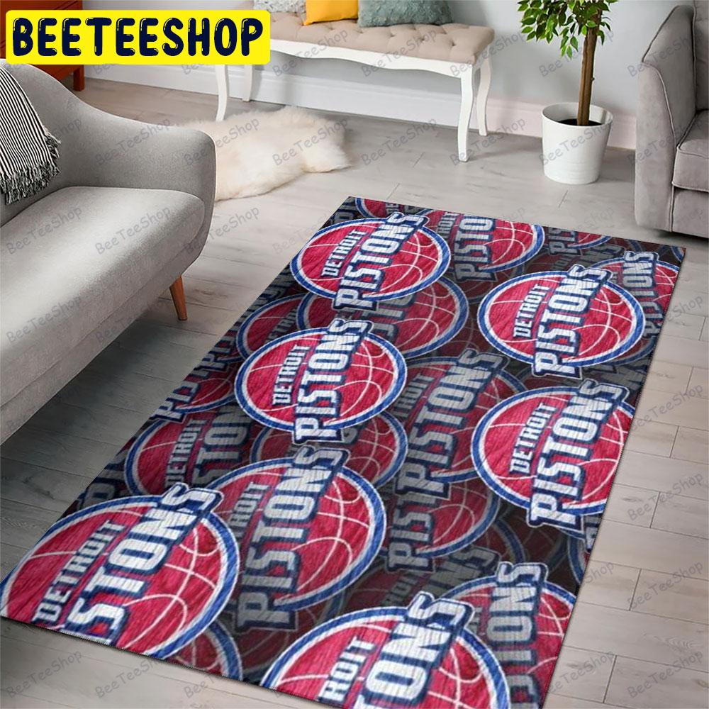 Detroit Pistons 23 American Sports Teams Beeteeshop Rug Rectangle