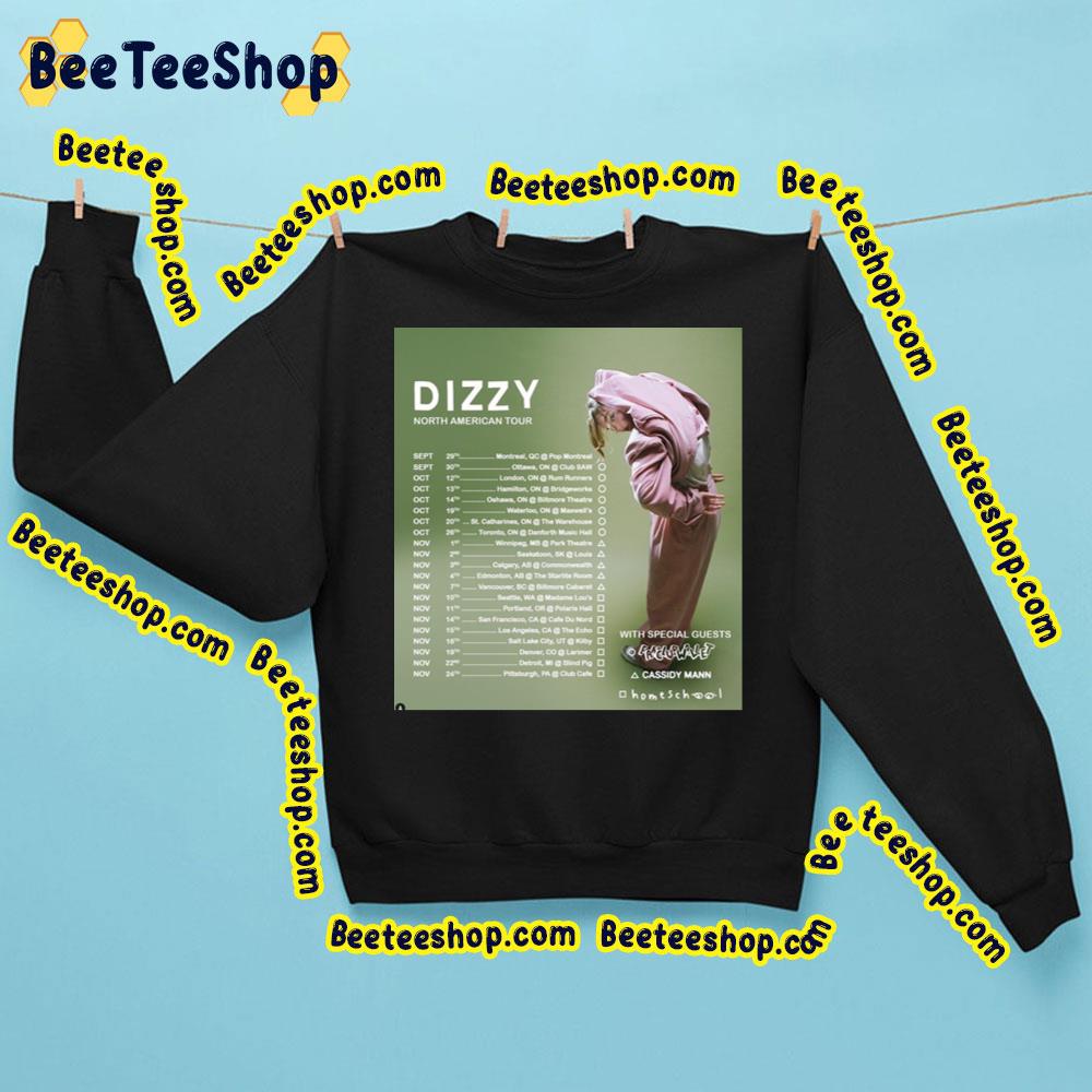 Dizzy North American Tour 2023 Beeteeshop Trending Unisex Sweatshirt