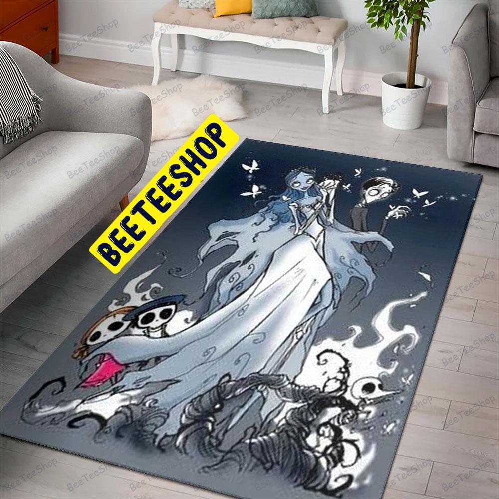 Doll Couple Corpse Bride Halloween Beeteeshop Rug Rectangle