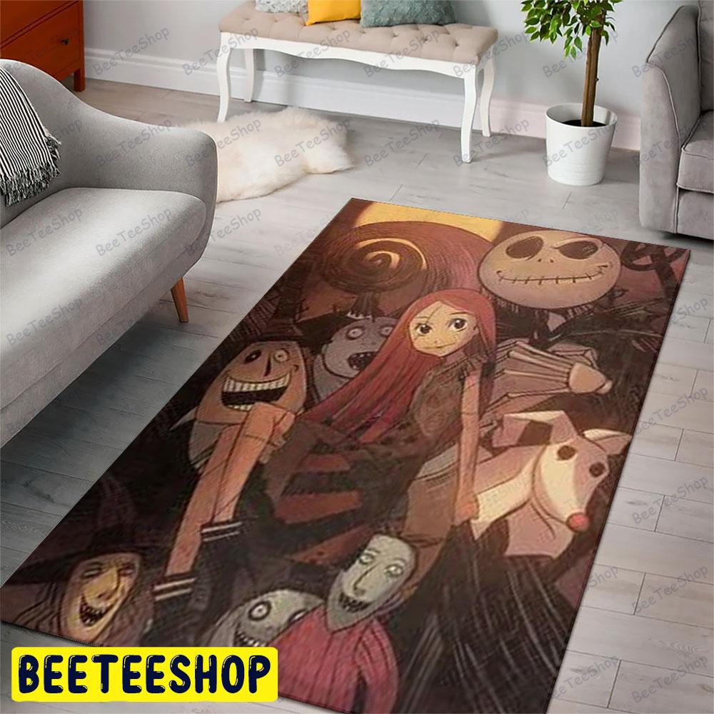 Doll Sally The Nightmare Before Christmas Halloween Beeteeshop Rug Rectangle