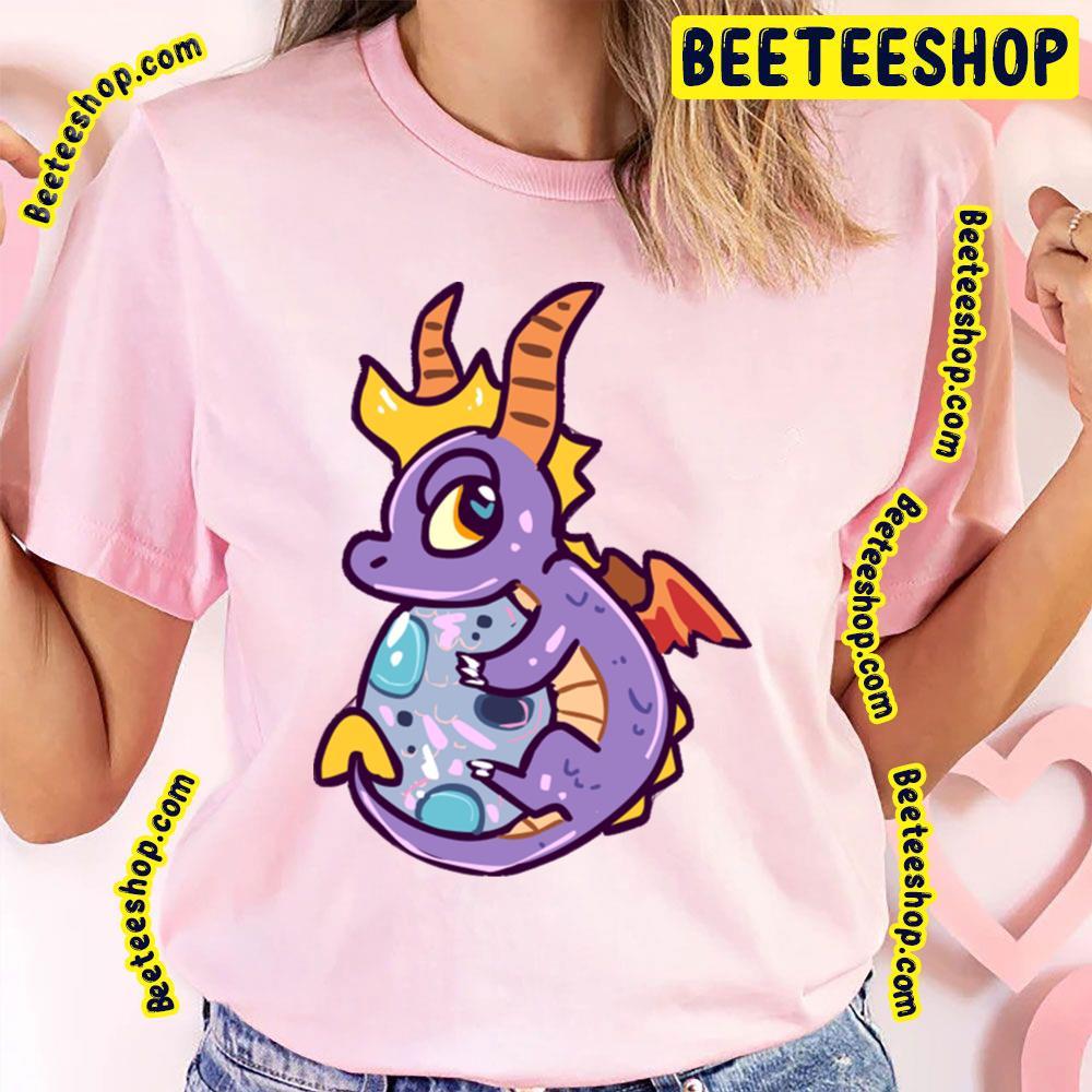 Egg With Spyro Beeteeshop Trending Unisex T-Shirt